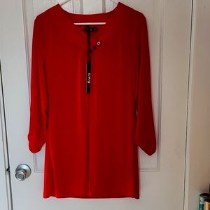 Large Lily red dress